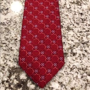 Ike Behar Red Men’s Neck Tie